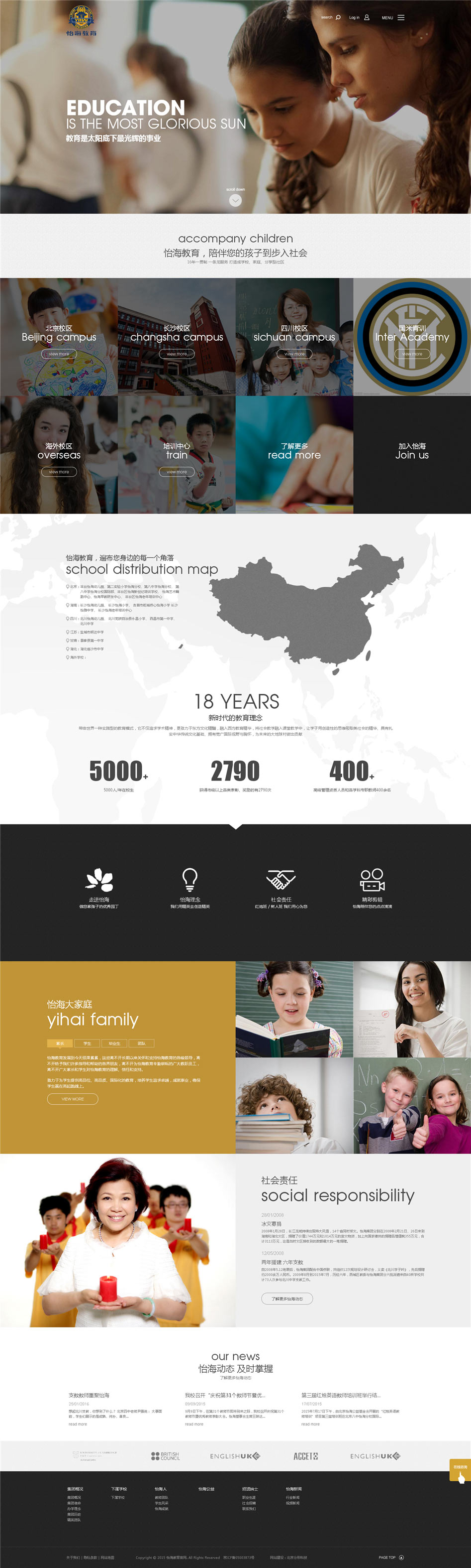 怡海集團官網設計欣賞01